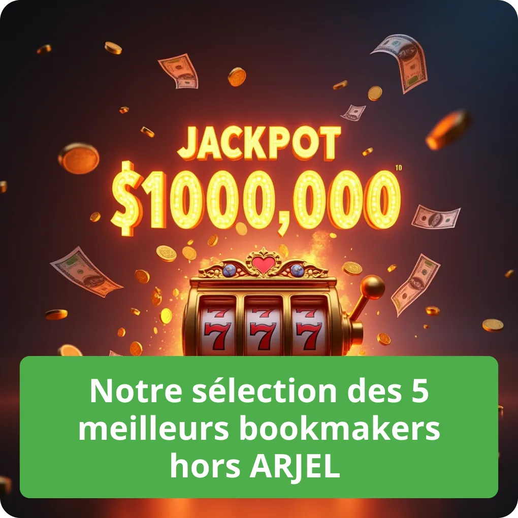 Notre sélection des 5 meilleurs bookmakers hors ARJEL